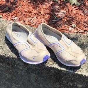 Ryka Leather and Mesh Slip On